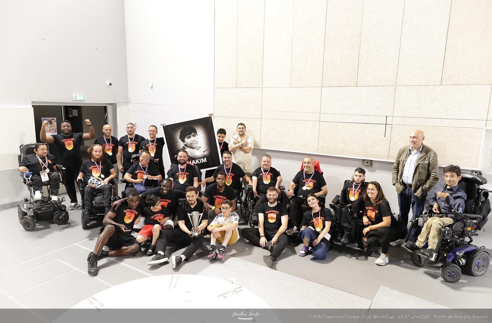 Featured image for “Vainqueurs de la Coupe du Monde des Clubs de Foot Fauteuil”